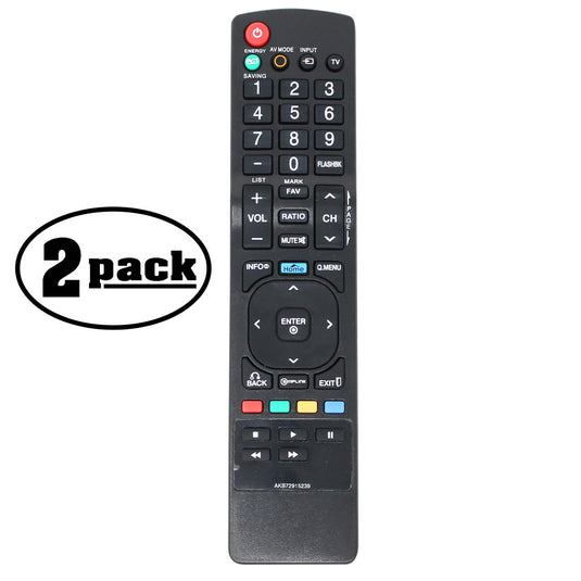 Replacement HDTV Remote for LG AKB72915239 TV Remote Control