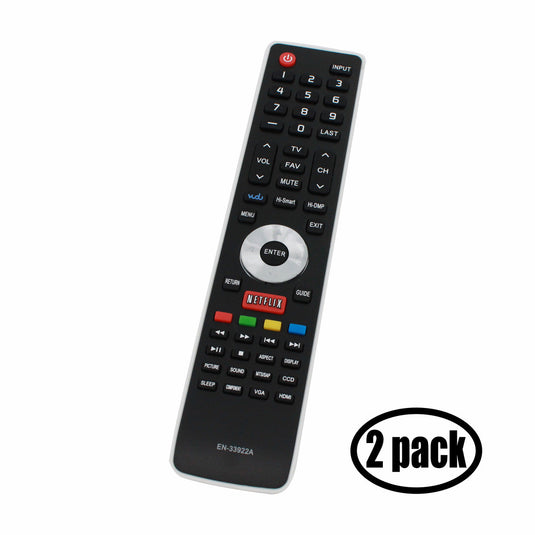 Replacement for Sharp GB004WJSA TV Remote Control - Works with Sharp LC 70LE650U, LC 60LE650U, LC 60LE640U, LC 90LE657U, LC 80LE650U, LC 70LE640U, LC 52LE640U, LC 60C6400U, LC 70C6400U TVs