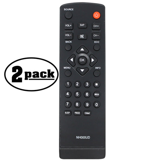 Replacement HDTV Remote for Emerson & Sylvania NH000UD TV Remote Control