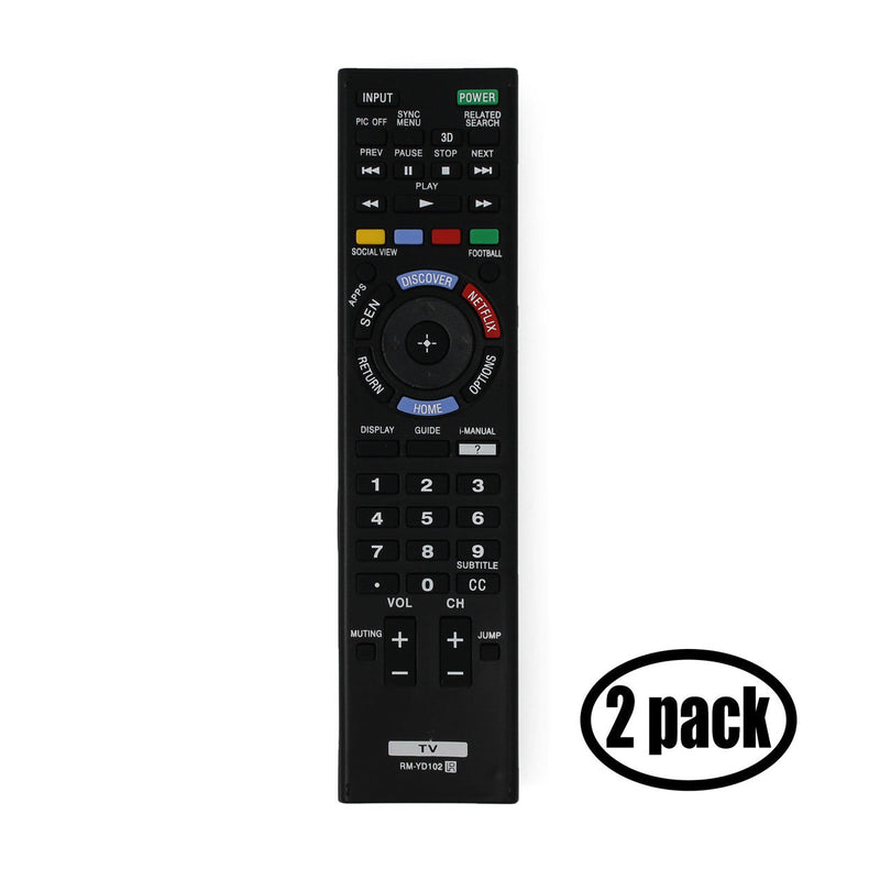 Load image into Gallery viewer, Sony RM-YD102 TV Remote Control
