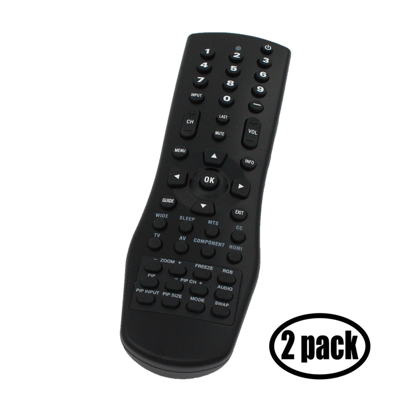 Load image into Gallery viewer, Replacement for Vizio VR1 TV Remote Control - Works with Vizio VA26LHDTV10T, VW32L, VX37L, VX32L, VO420E, VO370M, VW26L, VX32L HDTV10A, VF550M, P50, GV42L, VX37L HDTV10A, VW32LHDTV40A, VA220E TVs
