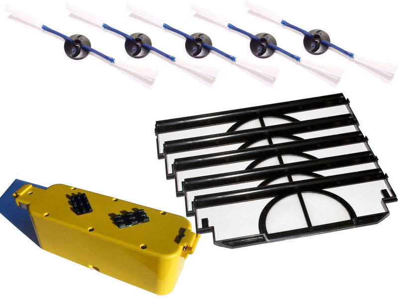 Load image into Gallery viewer, iRobot Roomba 400 Kit - Includes 1 Battery, 1 Side Brushes and 1 Filters
