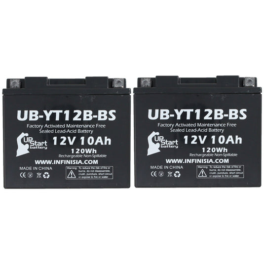 Replacement for YT12B-BS Battery 12V 10AH SLA