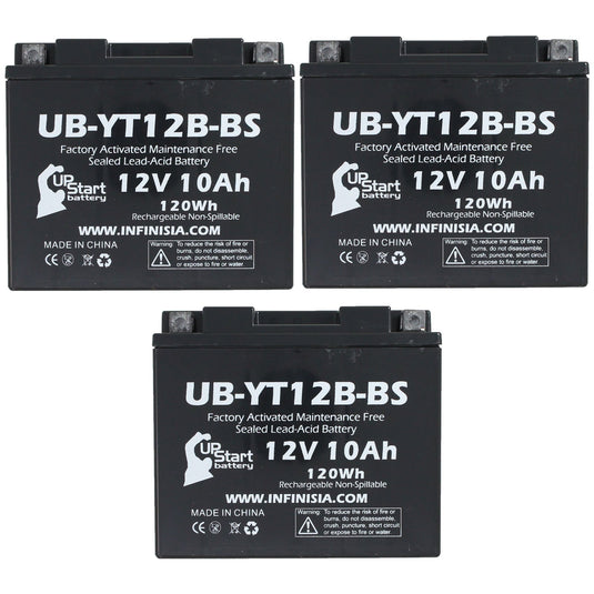 Replacement for YT12B-BS Battery 12V 10AH SLA