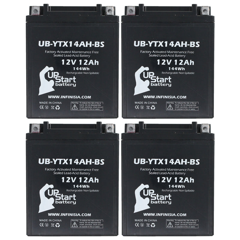Load image into Gallery viewer, Replacement for YTX14AH-BS Battery 12V 12AH SLA

