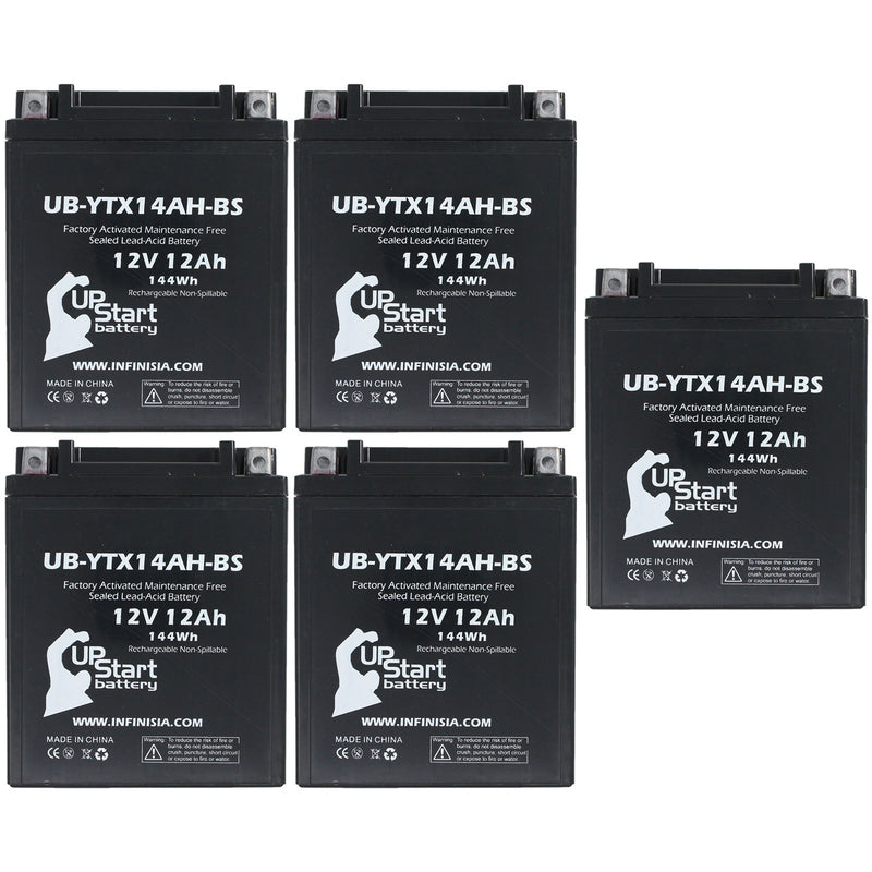 Load image into Gallery viewer, Replacement for YTX14AH-BS Battery 12V 12AH SLA
