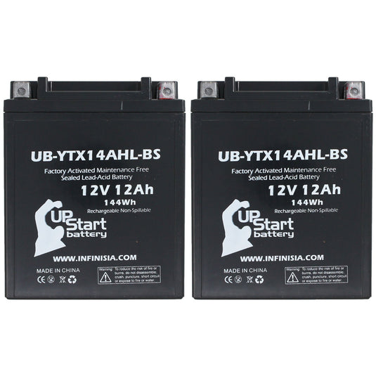 Replacement for YTX14AHL-BS Battery 12V 12AH SLA