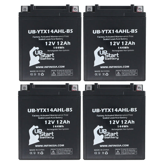 Replacement for YTX14AHL-BS Battery 12V 12AH SLA