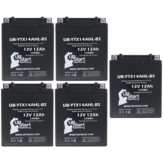 Replacement for YTX14AHL-BS Battery 12V 12AH SLA