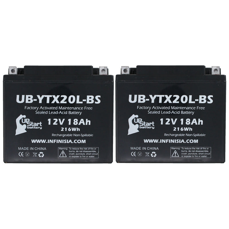Load image into Gallery viewer, Replacement for YTX20L-BS Battery 12V 18AH SLA
