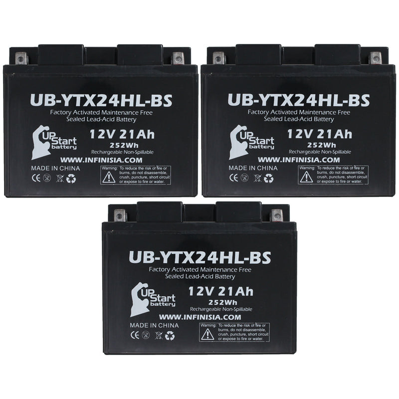 Load image into Gallery viewer, Replacement for YTX24HL-BS Battery 12V 21AH SLA
