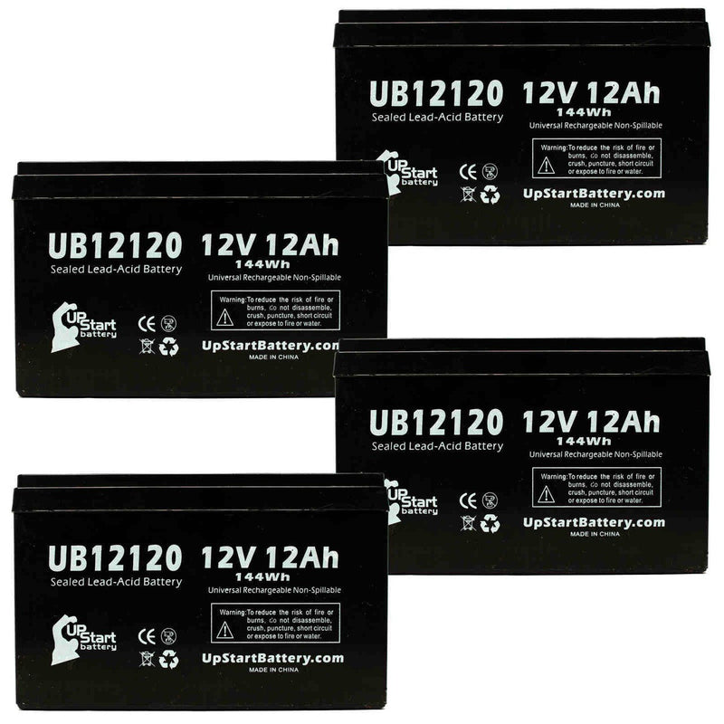 Load image into Gallery viewer, UB12120 Sealed Lead Acid Battery Replacement (12V, 12Ah, F1 Terminal, AGM, SLA)
