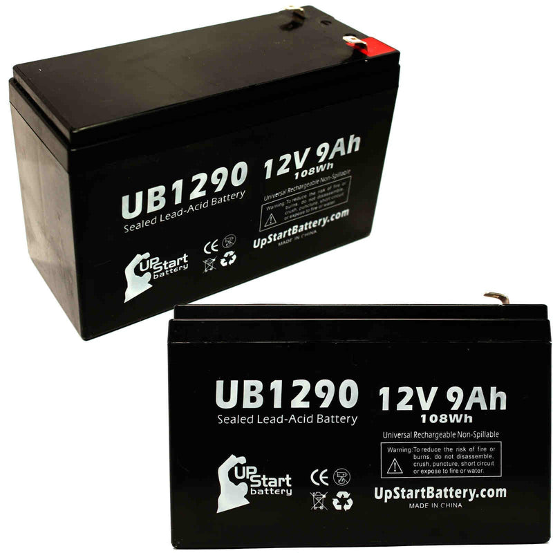 Load image into Gallery viewer, UB1290 Sealed Lead Acid Battery Replacement (12V, 9Ah, F1 Terminal, AGM, SLA)
