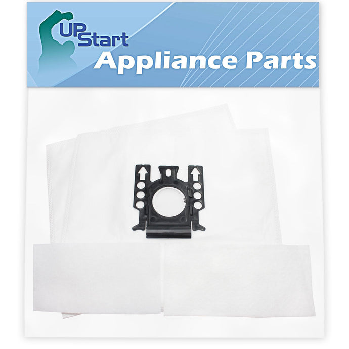 2 Miele Type FJM Vacuum Bags Replacement with 2 Micro Filters