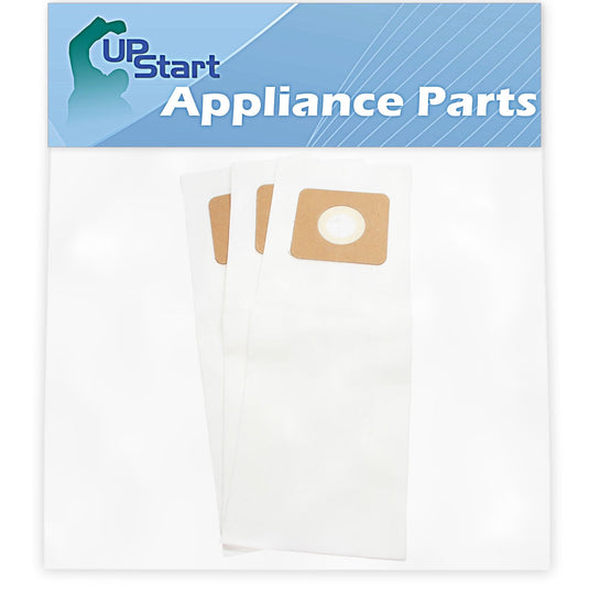 3 Panasonic Type U Vacuum Bags Replacement