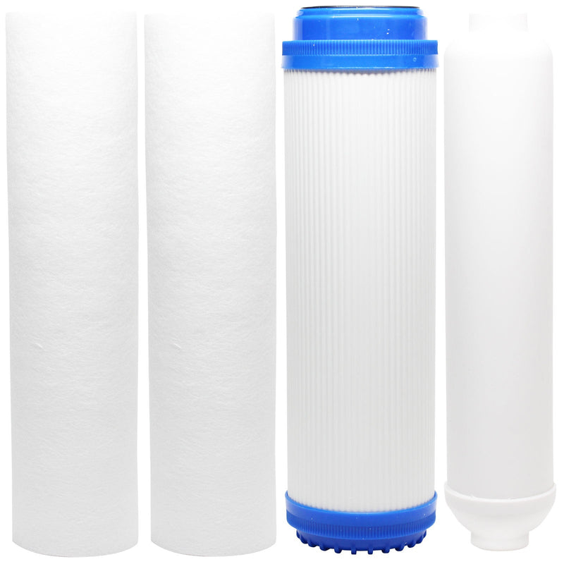 Load image into Gallery viewer, Reverse Osmosis Water Filter Kit - Includes PP Sediment Filters, GAC Filter &amp; Inline Filter Cartridge
