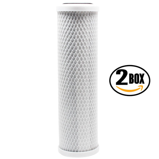 Box of  10" Universal Activated Carbon Block Water Filter