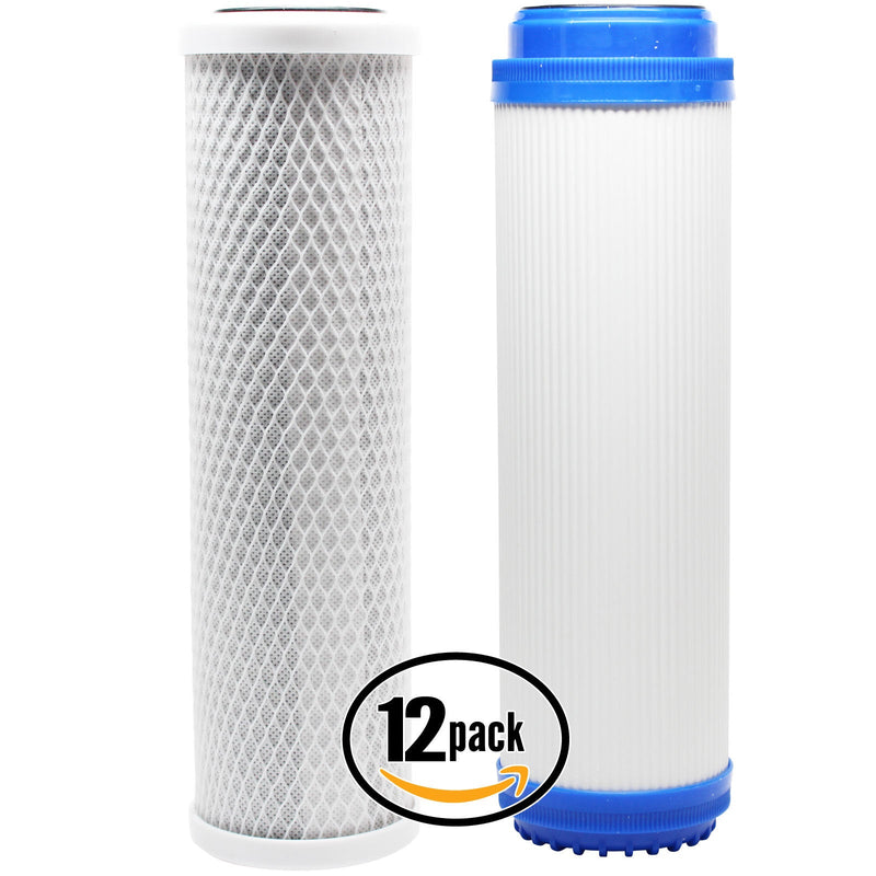 Load image into Gallery viewer, Reverse Osmosis Water Filter Kit - Includes Carbon Block Filter &amp; GAC Filter
