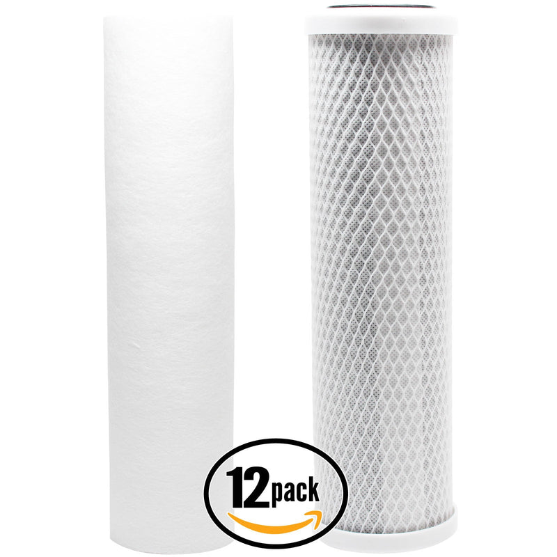 Load image into Gallery viewer, Reverse Osmosis Water Filter Kit - Includes Carbon Block Filter &amp; PP Sediment Filter
